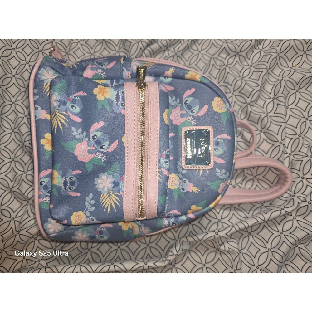 Loungefly Disney Lilo & stitch mini backpack bookbag purse bag tote!